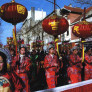 Patrick Zachmann. Chinese New Year parade, avenue d'Ivry, 13th arrondissement. 1998