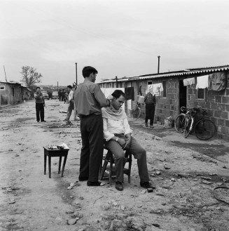 Le bidonville portugais de Champigny-sur-Marne, Paul Almasy, 1963 © Musée national de l'histoire et des cultures de l'immigration