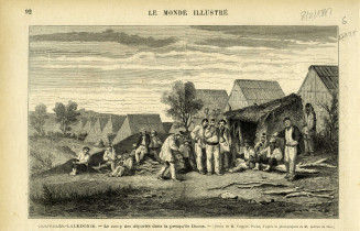 Ciappori Puche, Nouvelle-Calédonie. - Le camp des déportés dans la presqu'ile Ducos