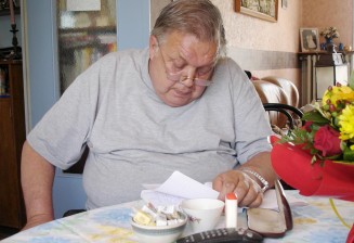 Giorgio Molossi chez lui