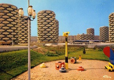 Carte postale de la cité Les Choux à Créteil