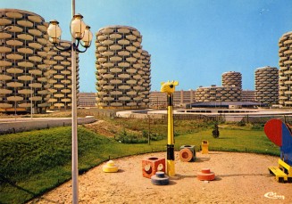 Carte postale de la cité Les Choux à Créteil