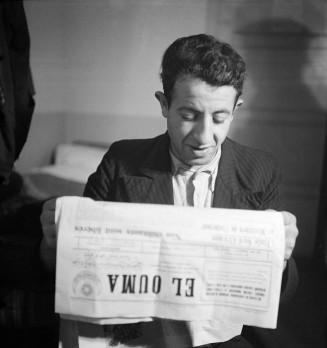 Etoile nord-africaine activist. 1936. Photograph by Marcel Cerf © Marcel Cerf / BHVP / Roger-Viollet