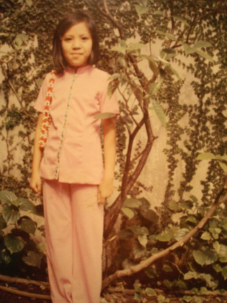 Photo de Tran Dung-Nghi écolière à Saigon