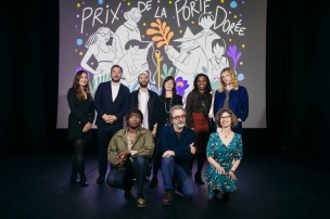 Photo de groupe lors de la remise des prix